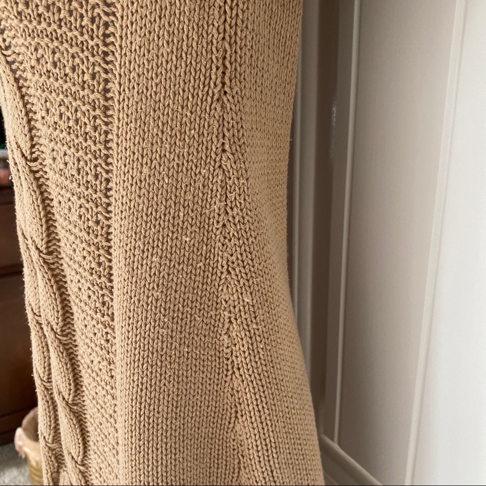 WHBM tan turtle neck sweater size XS - Picture 4 of 7